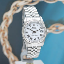 Lade das Bild in den Galerie-Viewer, Rolex Datejust Medium Stahl/Weißgold Ref: 68274
