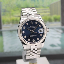 Lade das Bild in den Galerie-Viewer, Rolex Datejust Medium Stahl/Weißgold Ref : 178274 mit Rolex Box &amp; Papiere
