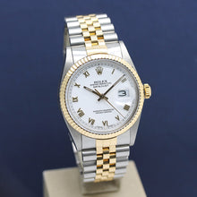 Lade das Bild in den Galerie-Viewer, Rolex Datejust Stahl/Gold Ref : 16013
