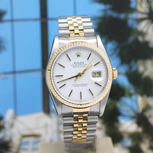 Lade das Bild in den Galerie-Viewer, Datejust Stahl/Gold Ref : 16233
