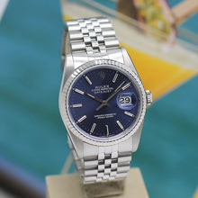 Lade das Bild in den Galerie-Viewer, Rolex Datejust Stahl/Weißgold Ref : 16234
