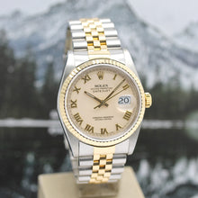 Lade das Bild in den Galerie-Viewer, Datejust Stahl/Gold Ref : 16233
