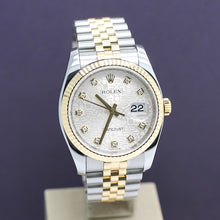 Lade das Bild in den Galerie-Viewer, Rolex Datejust Stahl/Weißgold Ref : 116233
