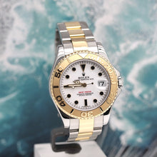 Lade das Bild in den Galerie-Viewer, Rolex Yachtmaster Medium Stahl/Gold Ref: 168623 mit Box &amp; Papiere von 2005
