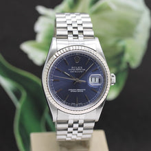 Lade das Bild in den Galerie-Viewer, Rolex Datejust Stahl/Weißgold Ref : 16234
