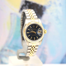 Lade das Bild in den Galerie-Viewer, Rolex Lady Datejust Stahl/Gold Ref: 69173 mit Rolex Box &amp; Papiere von 1993
