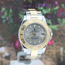 Lade das Bild in den Galerie-Viewer, Rolex Yachtmaster Medium Stahl/Gold Ref: 168623 mit Box &amp; Papiere von 1999
