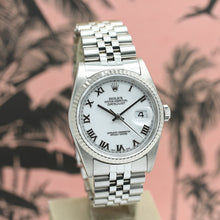 Lade das Bild in den Galerie-Viewer, Rolex Datejust Stahl/Weißgold Ref : 16234
