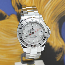 Lade das Bild in den Galerie-Viewer, Rolex Yachtmaster Medium Stahl/Platin Ref: 168622
