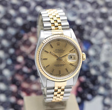 Lade das Bild in den Galerie-Viewer, Datejust Stahl/Gold Ref : 16233
