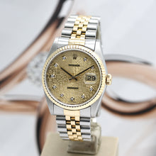 Lade das Bild in den Galerie-Viewer, Datejust Stahl/Gold Ref : 16233
