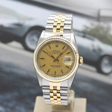Lade das Bild in den Galerie-Viewer, Datejust Stahl/Gold Ref : 16233
