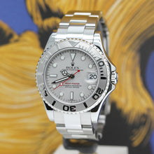 Lade das Bild in den Galerie-Viewer, Rolex Yachtmaster Medium Stahl/Platin Ref: 168622
