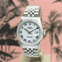 Lade das Bild in den Galerie-Viewer, Rolex Datejust Stahl/Weißgold Ref : 16234
