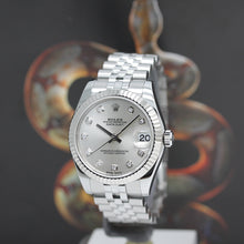 Lade das Bild in den Galerie-Viewer, Rolex Datejust Medium Stahl/Weißgold Ref : 178274 mit Rolex Box &amp; Papiere
