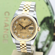 Lade das Bild in den Galerie-Viewer, Datejust Stahl/Gold Ref : 116233
