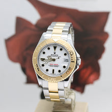 Lade das Bild in den Galerie-Viewer, Rolex Yachtmaster Medium Stahl/Gold Ref: 168623 mit Box &amp; Papiere von 2001
