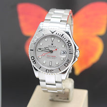Lade das Bild in den Galerie-Viewer, Rolex Yachtmaster Medium Stahl/Platin Ref: 168622 mit Rolex Box
