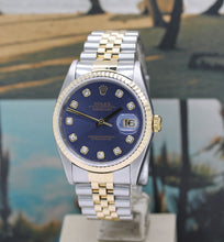 Lade das Bild in den Galerie-Viewer, Datejust Stahl/Gold Ref : 16233
