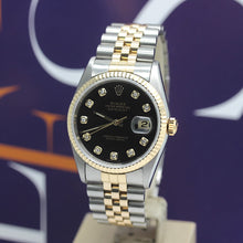 Lade das Bild in den Galerie-Viewer, Datejust Stahl/Gold Ref : 16233
