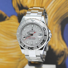 Lade das Bild in den Galerie-Viewer, Rolex Yachtmaster Medium Stahl/Platin Ref: 168622
