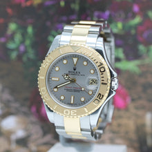 Lade das Bild in den Galerie-Viewer, Rolex Yachtmaster Medium Stahl/Gold Ref: 168623 mit Box &amp; Papiere von 1999
