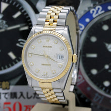 Lade das Bild in den Galerie-Viewer, Rolex Datejust Stahl/Gold Ref : 16233 mit Rolex Box von 1994
