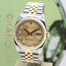 Lade das Bild in den Galerie-Viewer, Datejust Stahl/Gold Ref : 116233
