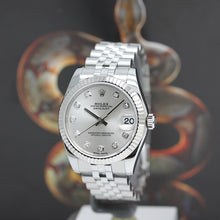 Lade das Bild in den Galerie-Viewer, Rolex Datejust Medium Stahl/Weißgold Ref : 178274 mit Rolex Box &amp; Papiere
