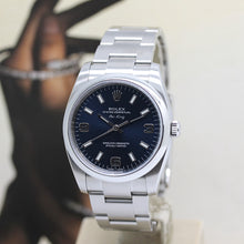 Lade das Bild in den Galerie-Viewer, Rolex Air King Stahl Ref: 114200 mit Rolex Box &amp; Papiere von 2013
