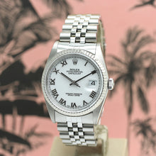 Lade das Bild in den Galerie-Viewer, Rolex Datejust Stahl/Weißgold Ref : 16234
