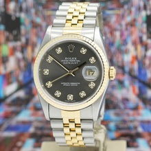 Lade das Bild in den Galerie-Viewer, Datejust Stahl/Gold Ref : 16233
