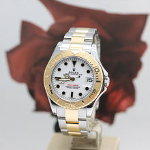 Lade das Bild in den Galerie-Viewer, Rolex Yachtmaster Medium Stahl/Gold Ref: 168623 mit Box &amp; Papiere von 2001
