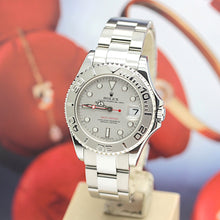 Lade das Bild in den Galerie-Viewer, Rolex Yachtmaster Medium Stahl/Platin Ref: 168622 mit Rolex Box &amp; Papiere
