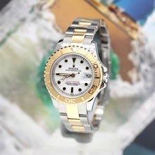 Lade das Bild in den Galerie-Viewer, Rolex Yachtmaster Lady Stahl/Gold Automatik Ref: 169623 mit Rolex Box &amp; Papiere
