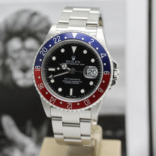 Lade das Bild in den Galerie-Viewer, Rolex GMT Master II Stahl Ref: 16710
