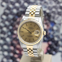 Lade das Bild in den Galerie-Viewer, Datejust Stahl/Gold Ref : 16233
