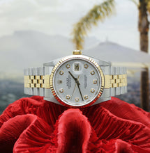 Lade das Bild in den Galerie-Viewer, Datejust Stahl/Gold Ref : 16233
