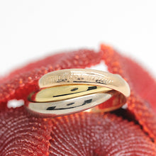 Lade das Bild in den Galerie-Viewer, Les must de Cartier Trinity Tricolour 18KT Gold mit Box &amp; Papiere in Gr. 53
