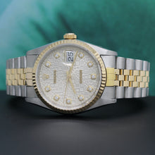 Lade das Bild in den Galerie-Viewer, Rolex Datejust Stahl/Gold Ref : 16233 mit Rolex Box von 1997
