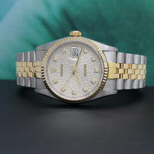 Lade das Bild in den Galerie-Viewer, Rolex Datejust Stahl/Gold Ref : 16233 mit Rolex Box von 1997
