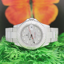 Lade das Bild in den Galerie-Viewer, Rolex Yachtmaster Medium Stahl/Platin Ref: 168622 mit Rolex Box
