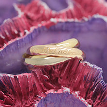 Lade das Bild in den Galerie-Viewer, Les must de Cartier Trinity Tricolour 18KT Gold mit Cartier Box in Gr. 53
