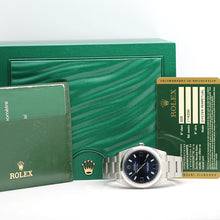 Lade das Bild in den Galerie-Viewer, Rolex Air King Stahl Ref: 114200 mit Rolex Box &amp; Papiere von 2013
