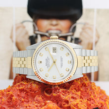 Lade das Bild in den Galerie-Viewer, Datejust Stahl/Gold Ref : 16233
