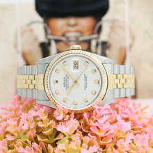 Lade das Bild in den Galerie-Viewer, Datejust Stahl/Gold Ref : 16233
