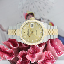 Lade das Bild in den Galerie-Viewer, Datejust Stahl/Gold Ref : 16233
