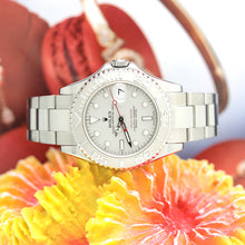Lade das Bild in den Galerie-Viewer, Rolex Yachtmaster Medium Stahl/Platin Ref: 168622 mit Rolex Box &amp; Papiere
