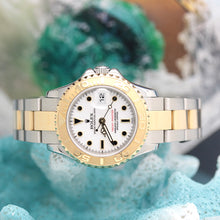 Lade das Bild in den Galerie-Viewer, Rolex Yachtmaster Lady Stahl/Gold Automatik Ref: 169623 mit Rolex Box &amp; Papiere
