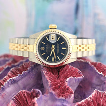 Lade das Bild in den Galerie-Viewer, Rolex Lady Datejust Stahl/Gold Ref: 69173 mit Rolex Box &amp; Papiere von 1993
